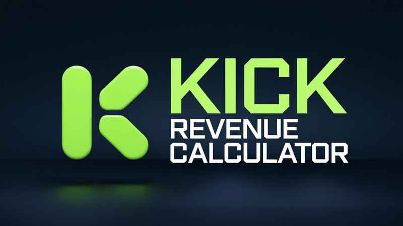 Kick Streaming Revenue Calculator