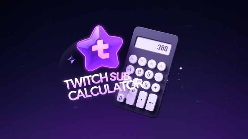 Twitch Sub Revenue Calculator