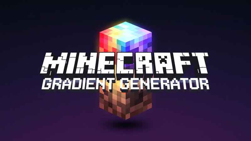 Minecraft Gradient Text Generator