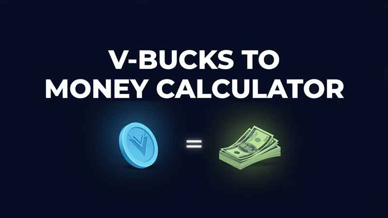 V-Bucks to Real Money Calculator